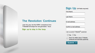 T-Mobile's Teaser Site Could Be For Android-Powered HTC Vision/Vanguard